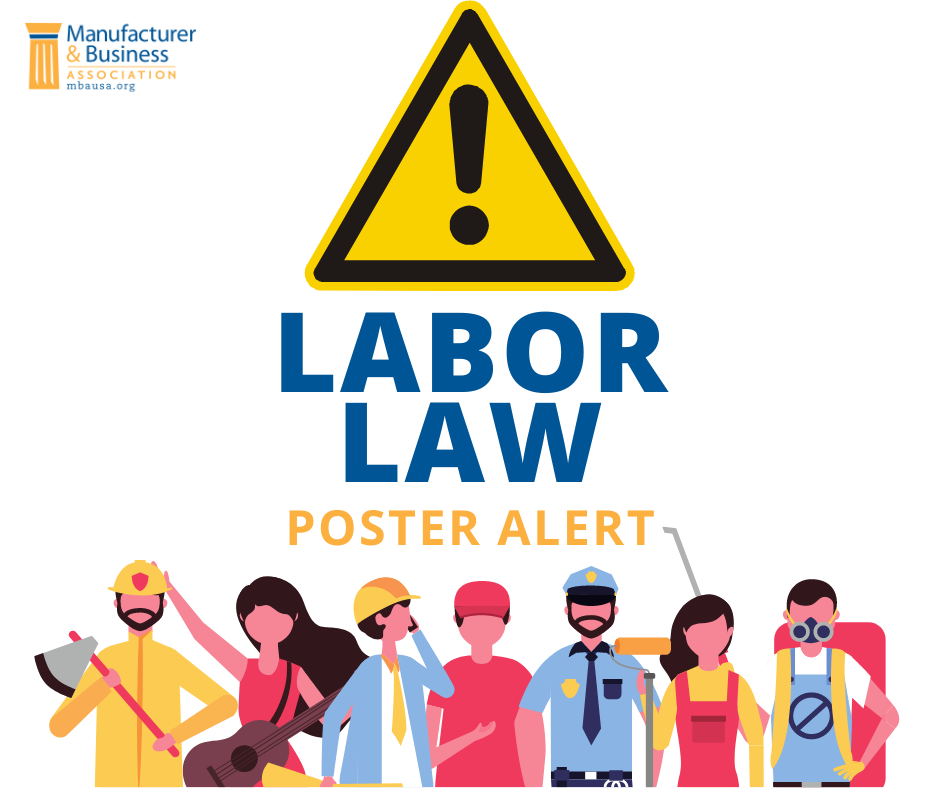 Labor Law Posters Manufacturer And Business Association 3071