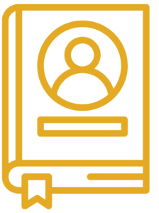 icon representing an employee handbook