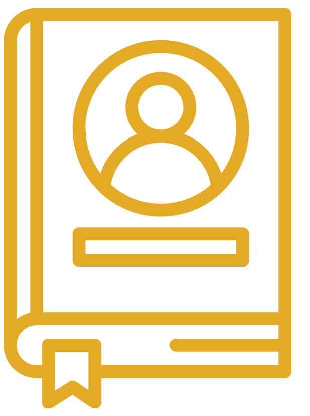 icon representing an employee handbook