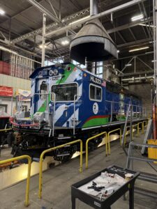a locomotive at wabtec