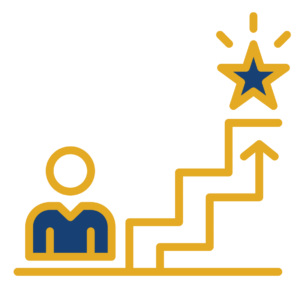 an icon representing emerging leaders and succession planning