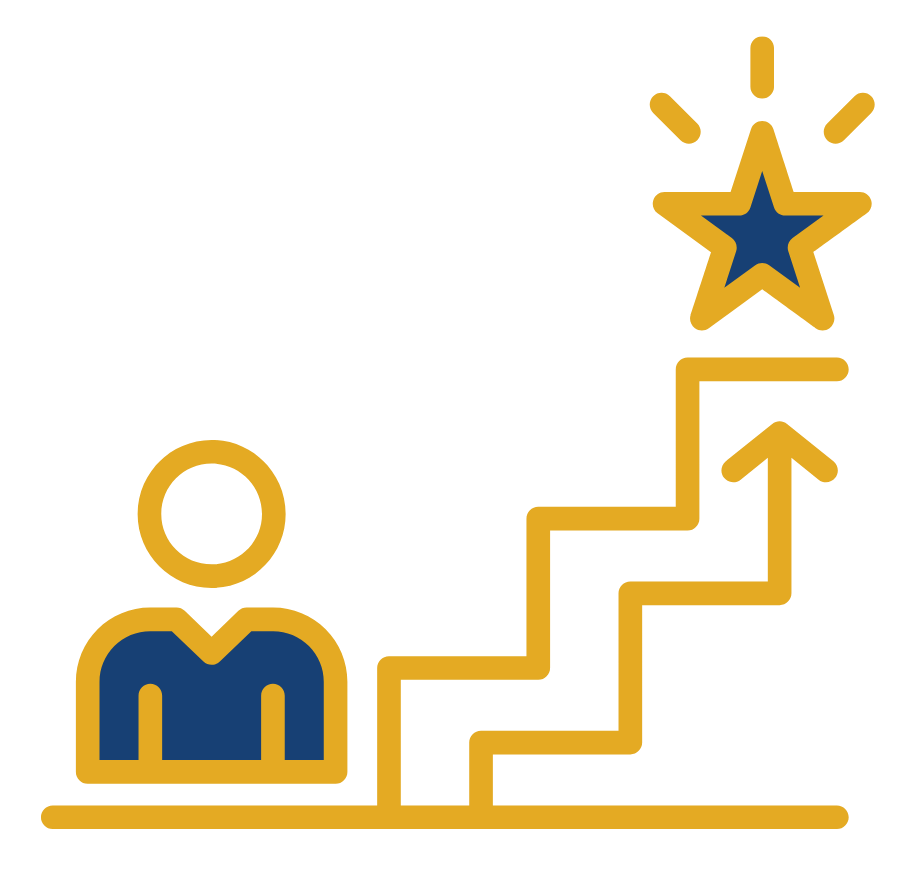 an icon representing emerging leaders and succession planning