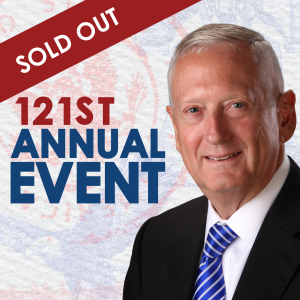 121st annual event- ALMOST SOLD OUT